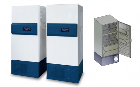 Deep Freezer (Up right) Labtech